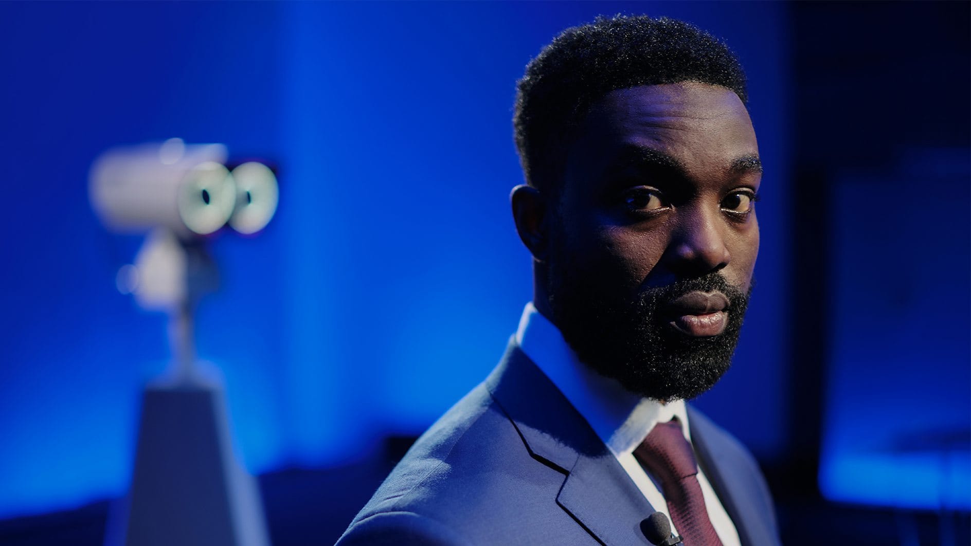 Paapa Essiedu as MP Isaac Turner in 'The Capture" Season 3