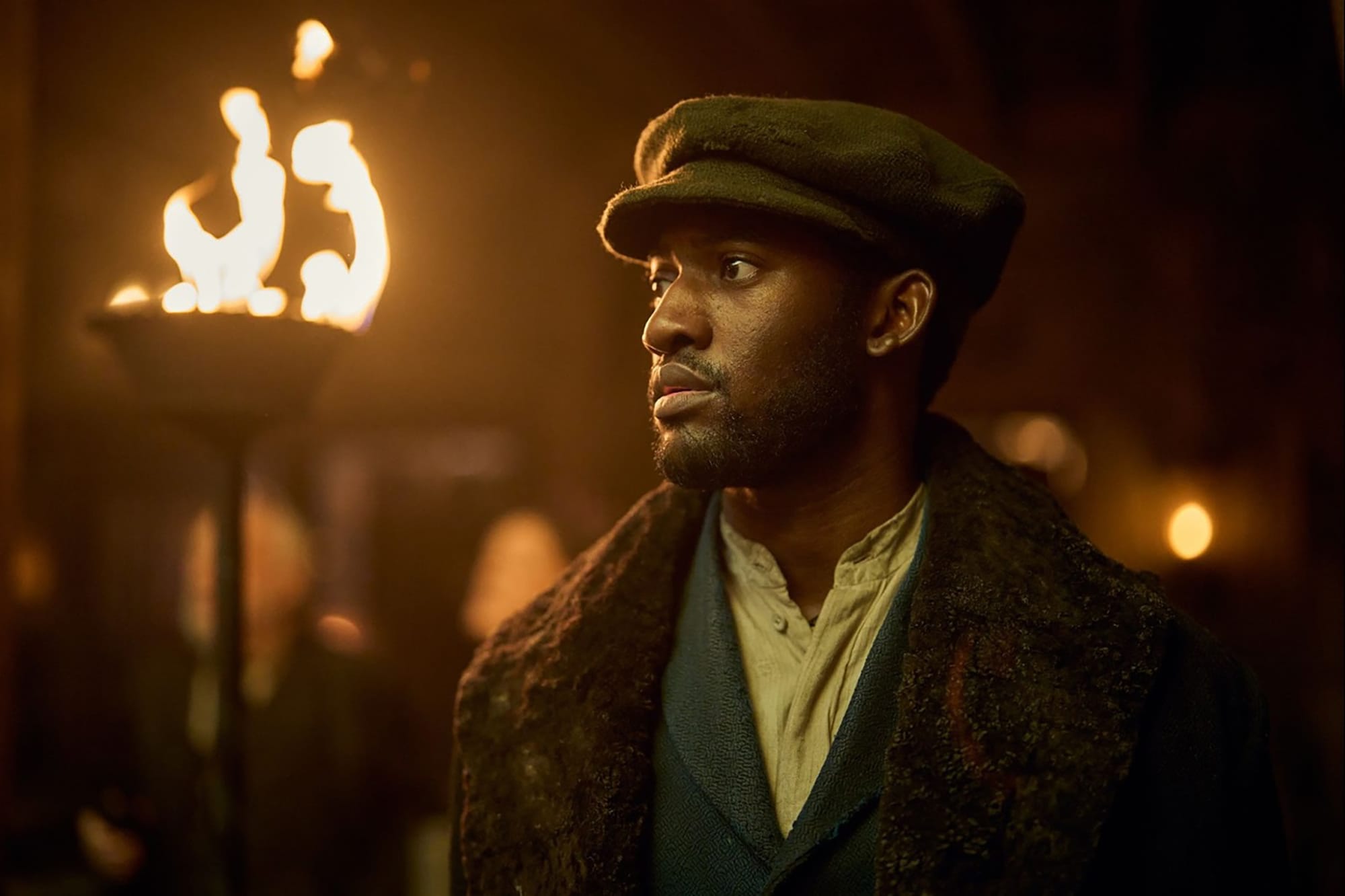 Malachi Kirby as Hezekiah Moscow in 'A Thousand Blows' Season 2