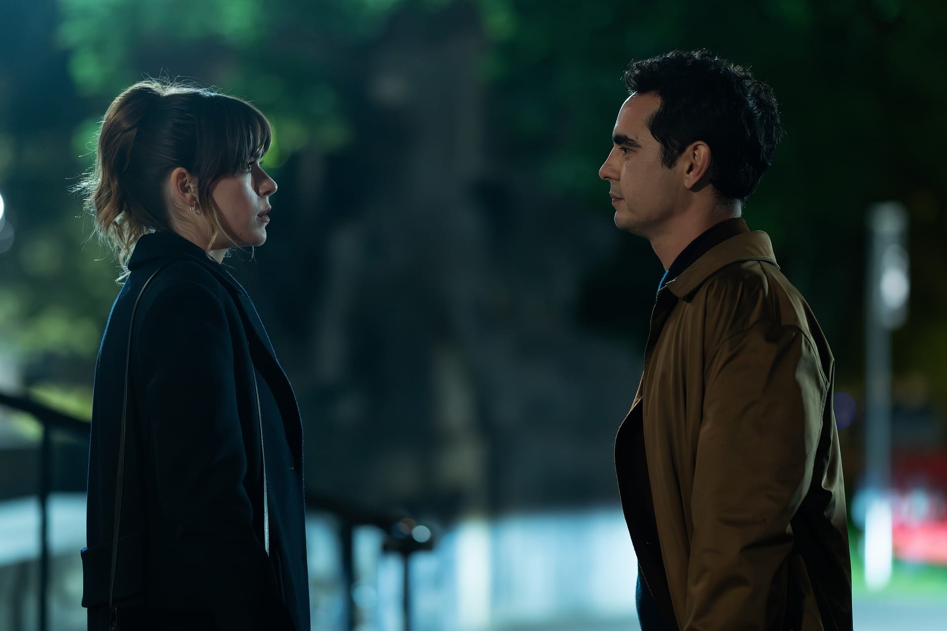 Kiernan Shipka and Max Minghella in 'Industry' Season 4