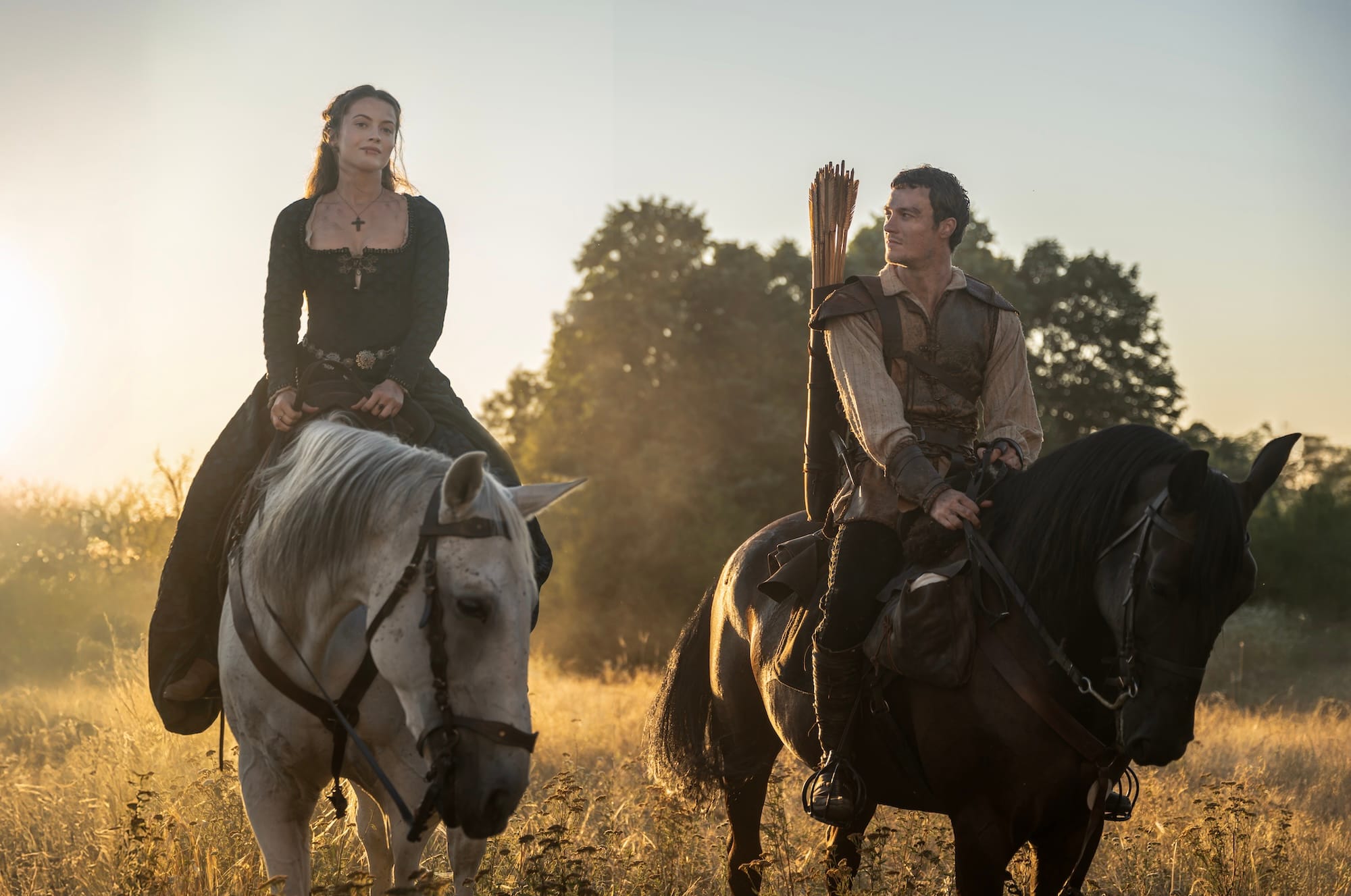 Jack Patten and Lauren McQueen in "Robin Hood"