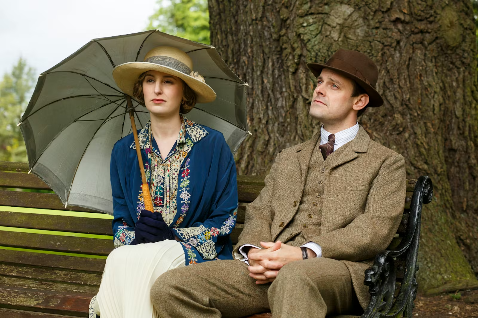 Lady Edith (Laura Carmichael) and Bertie (Harry Hadden-Paton)