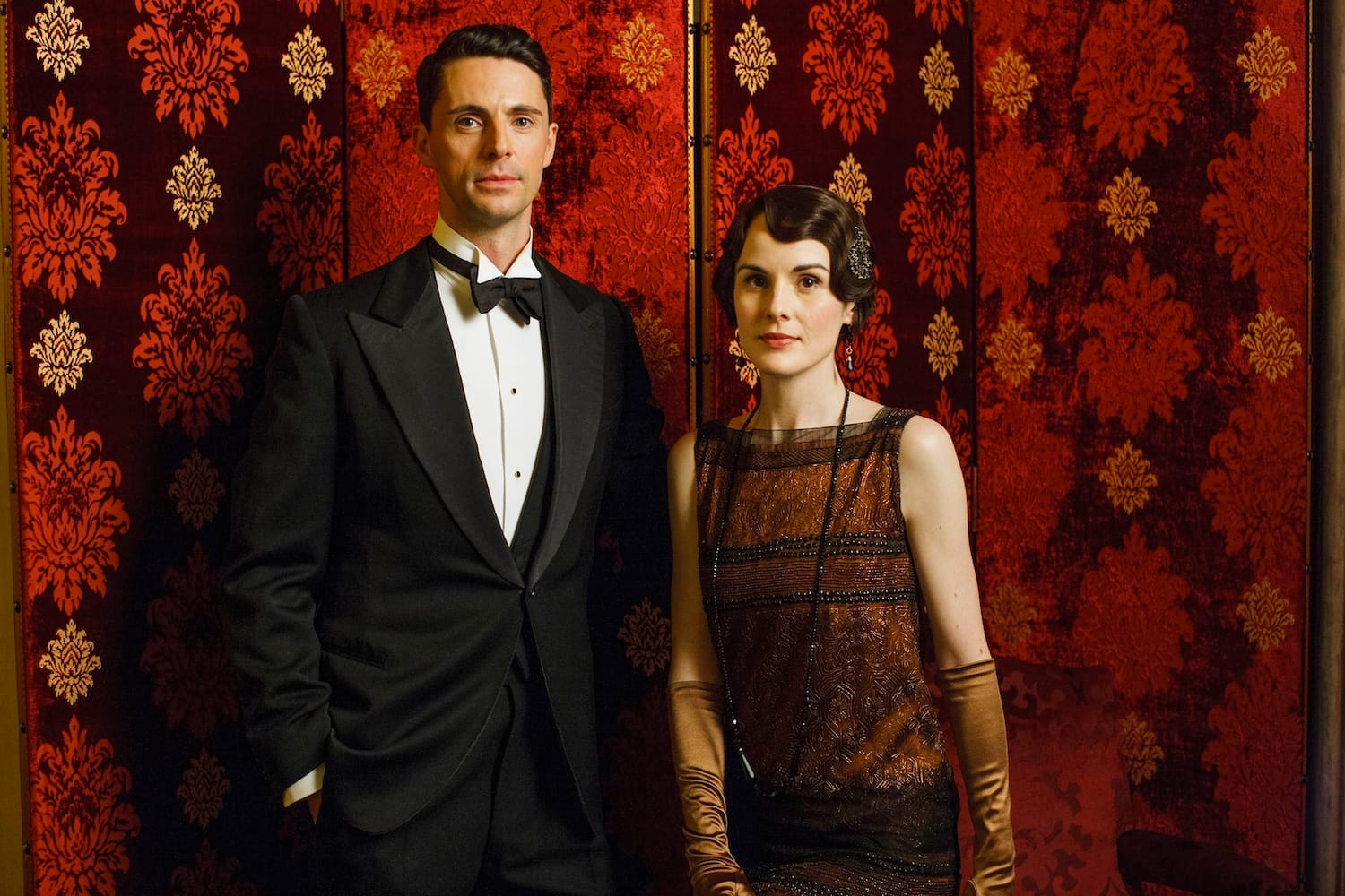 Henry Talbot (Matthew Goode) and Lady Mary (Michelle Dockery).
