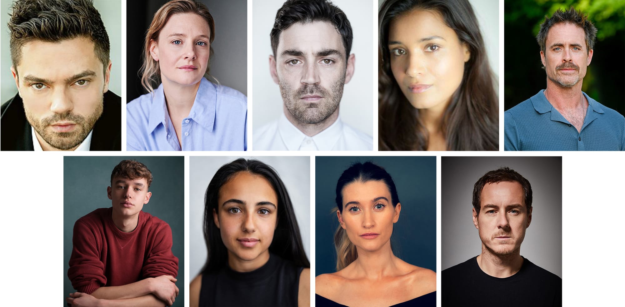 Dominic Cooper, Romola Garai, Matthew McNulty, Shelley Conn, James Murray, Johnny Sanpher, Leila Khan, Charley Webb, Andrew Knott 