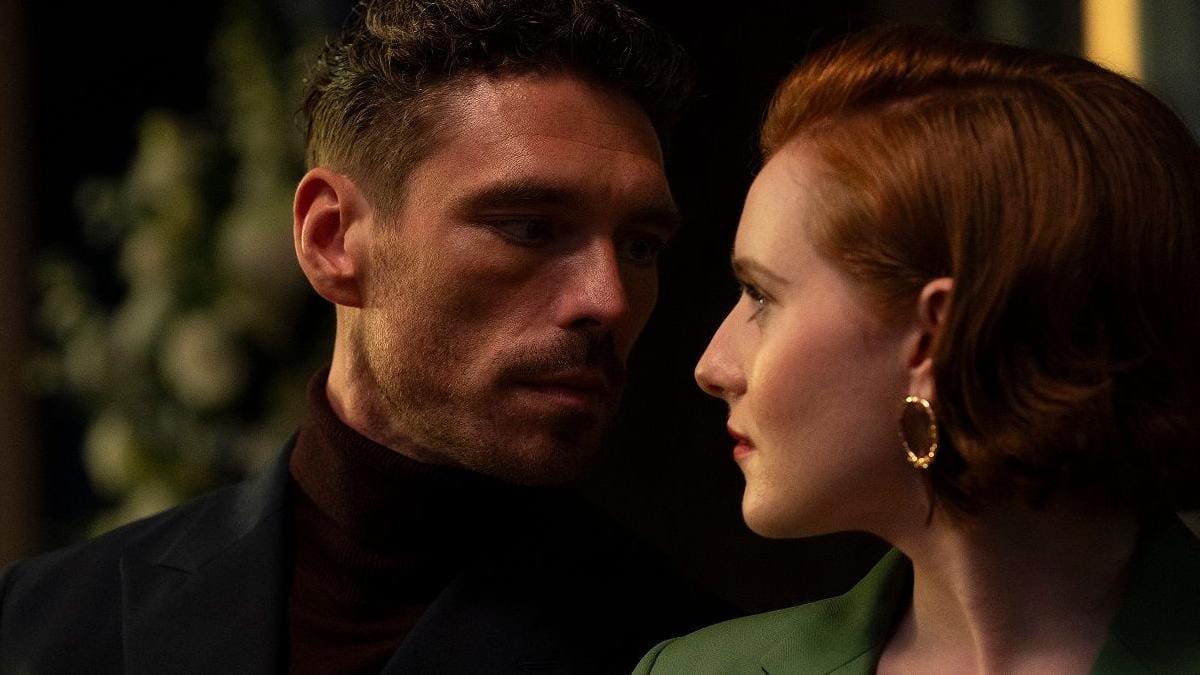 Michael (James Nelson-Joyce) and Diana (Hannah Onslow)