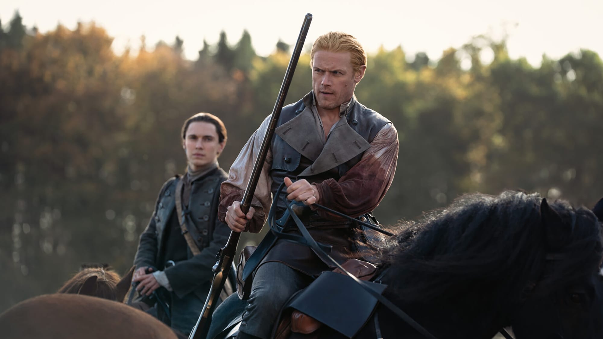 Sam Heughan in 'Outlander' Season 8