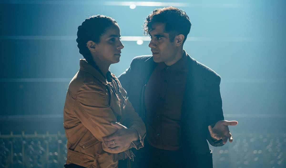 Mandip Gill and Sacha Dhawan in "The Power of the Doctor"