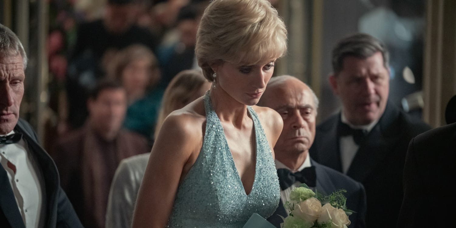 Elizabeth Debicki as Diana in The Crown&nbsp;