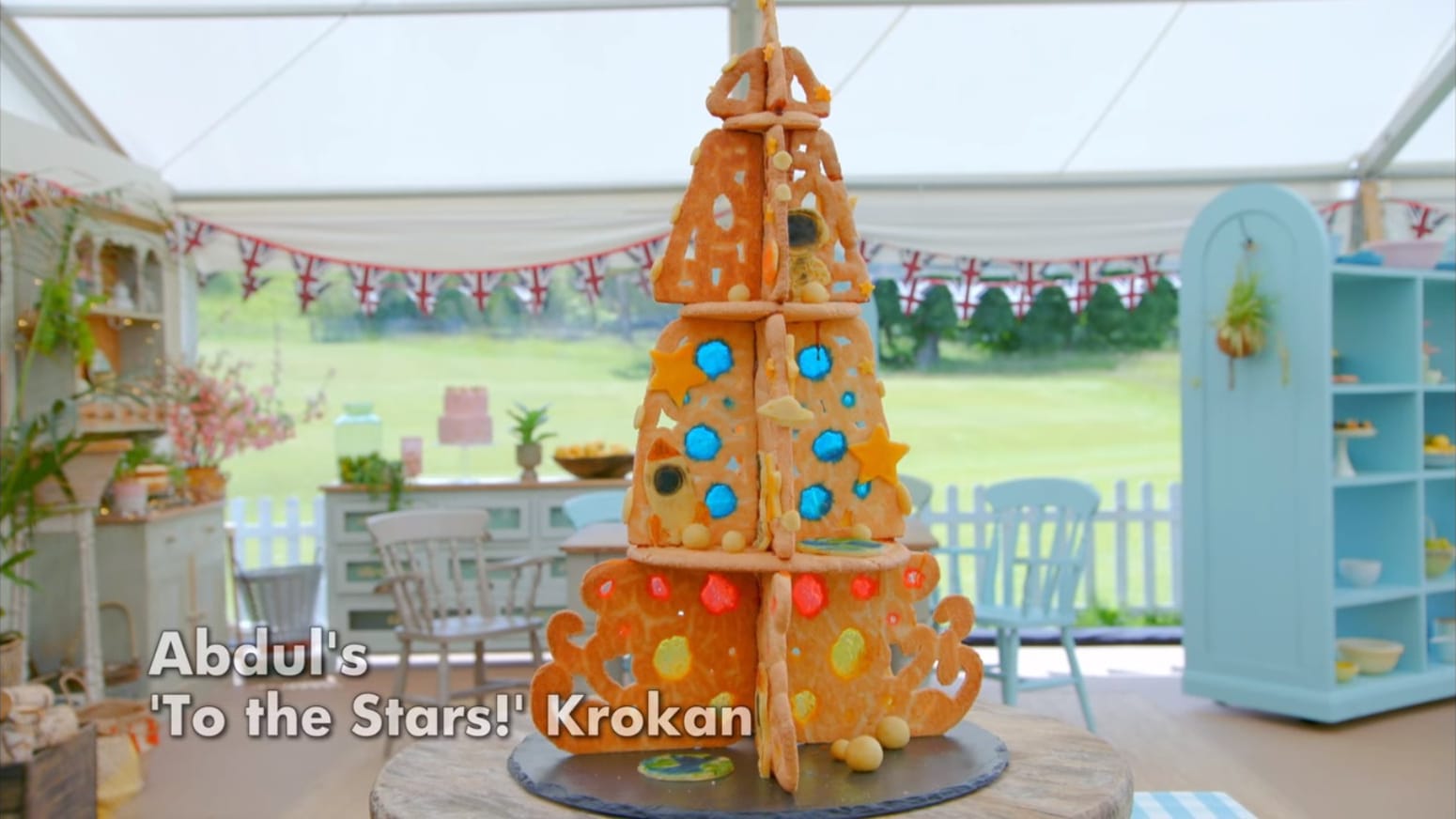 Abdul's To the Stars Showstopper from The Great British Baking Show Collection 10's Semi-Final