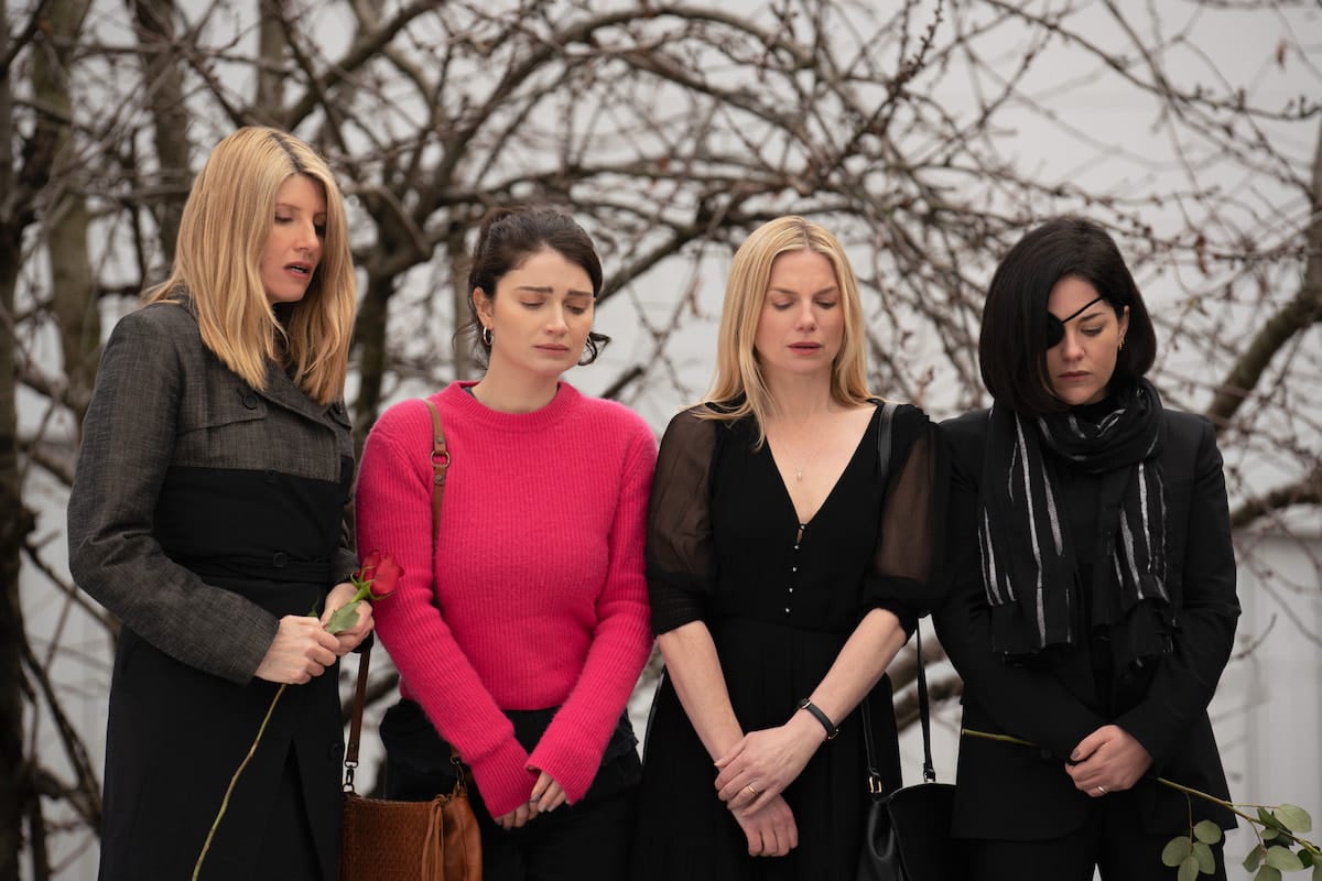 Sharon Horgan, Eva Birthistle, Sarah Greene, and Eve Hewson