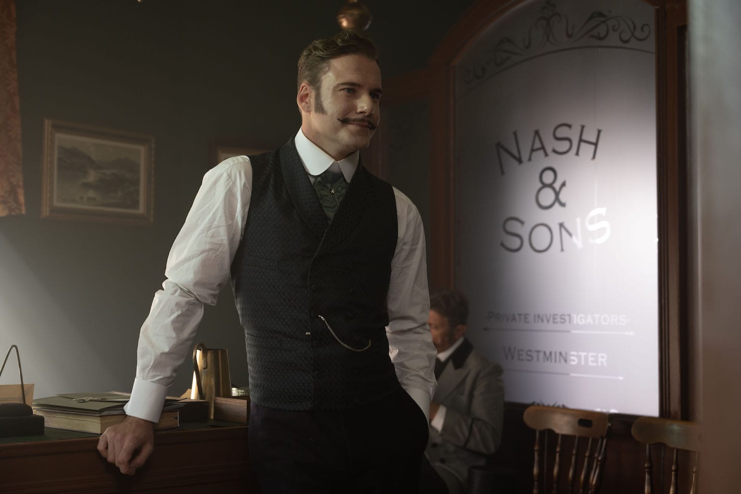 Felix Scott in "Miss Scarlet and the Duke"