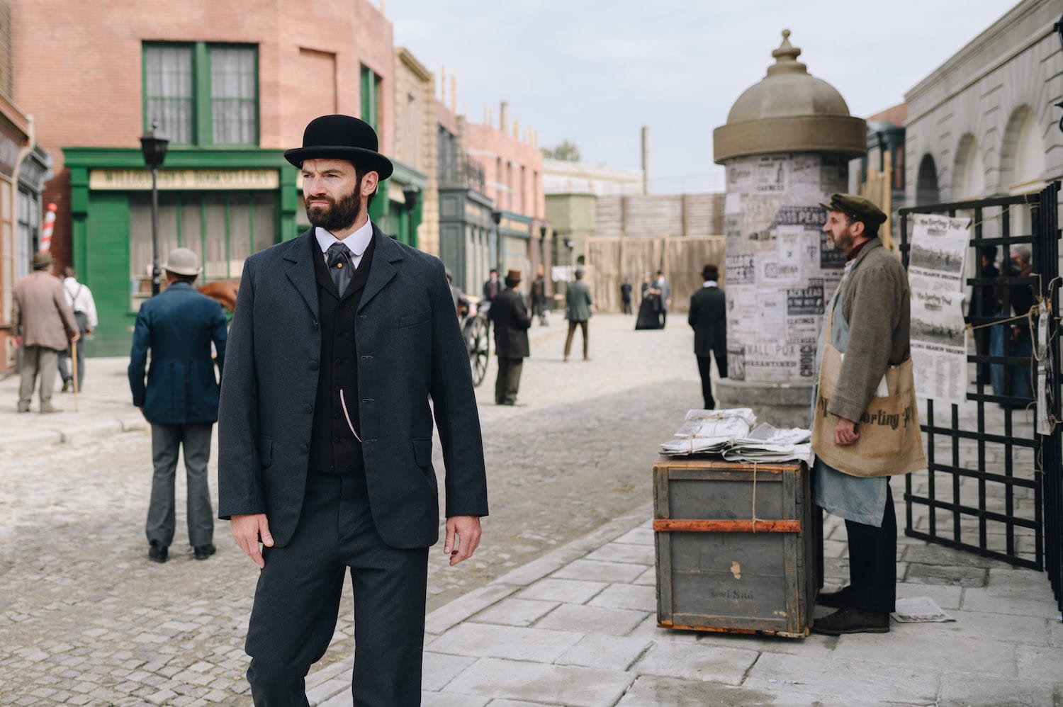 Stuart Martin in "Miss Scarlet &amp; the Duke" Season 2&nbsp;