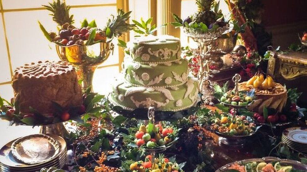 Food created by&nbsp;Genevieve Taylor for Poldark.