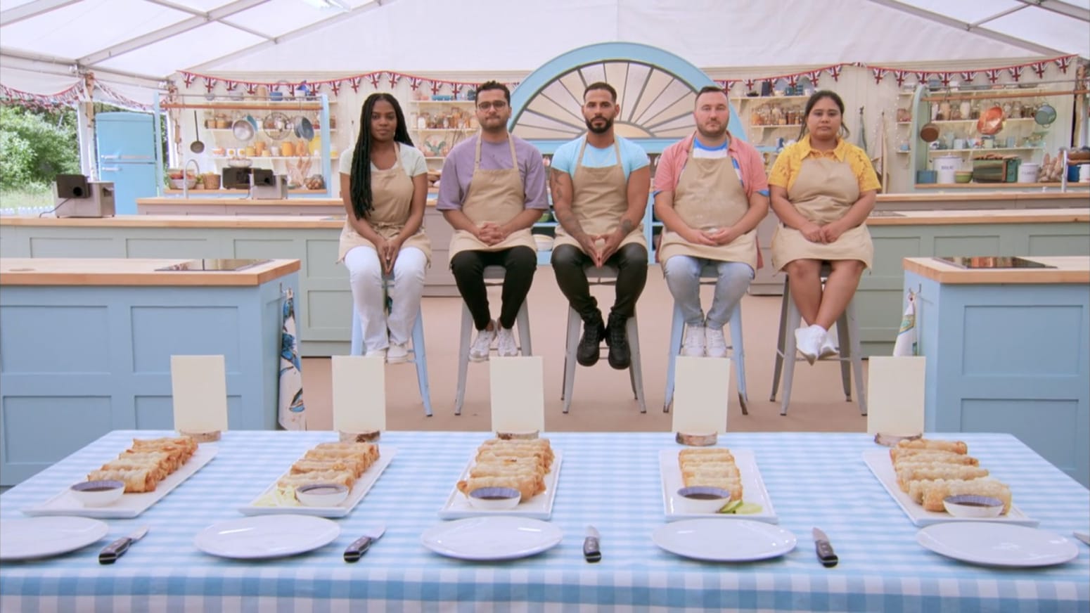 The Spring Roll Technical Challenge from The Great British Baking Show Collection 10's Pastry Week