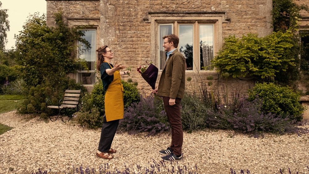 Catherine McCormack and Jack Lowden as Alex Tropper and&nbsp;River Cartwright in Slow Horses Season 2