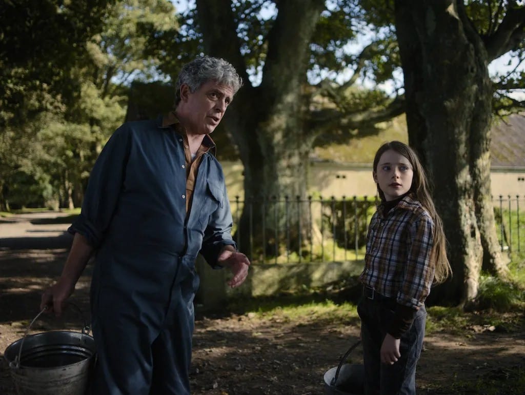 Andrew Bennett as Sean and Catherine Clinch as Cait in The Quiet Girl