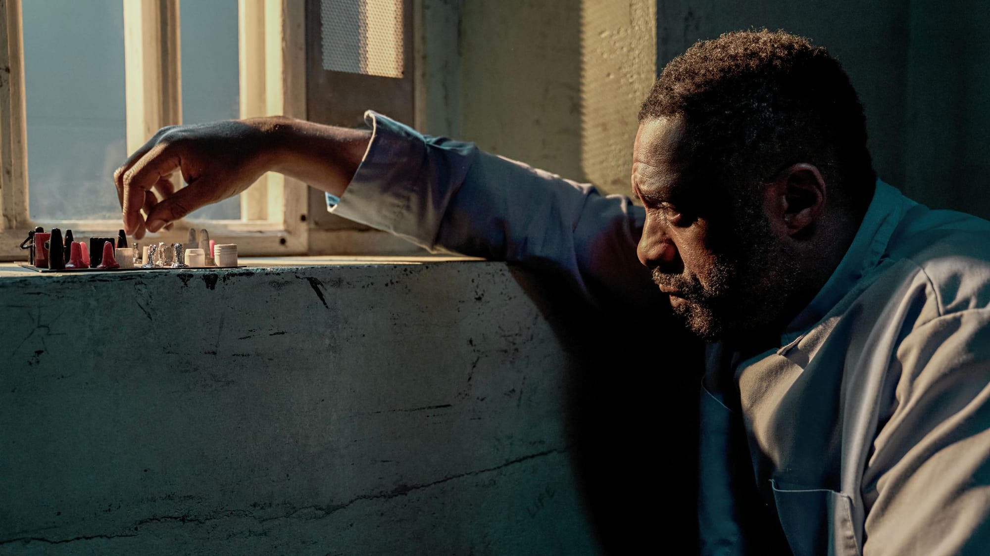 Idris Elba as John Luther in Luther: The Fallen Sun.
