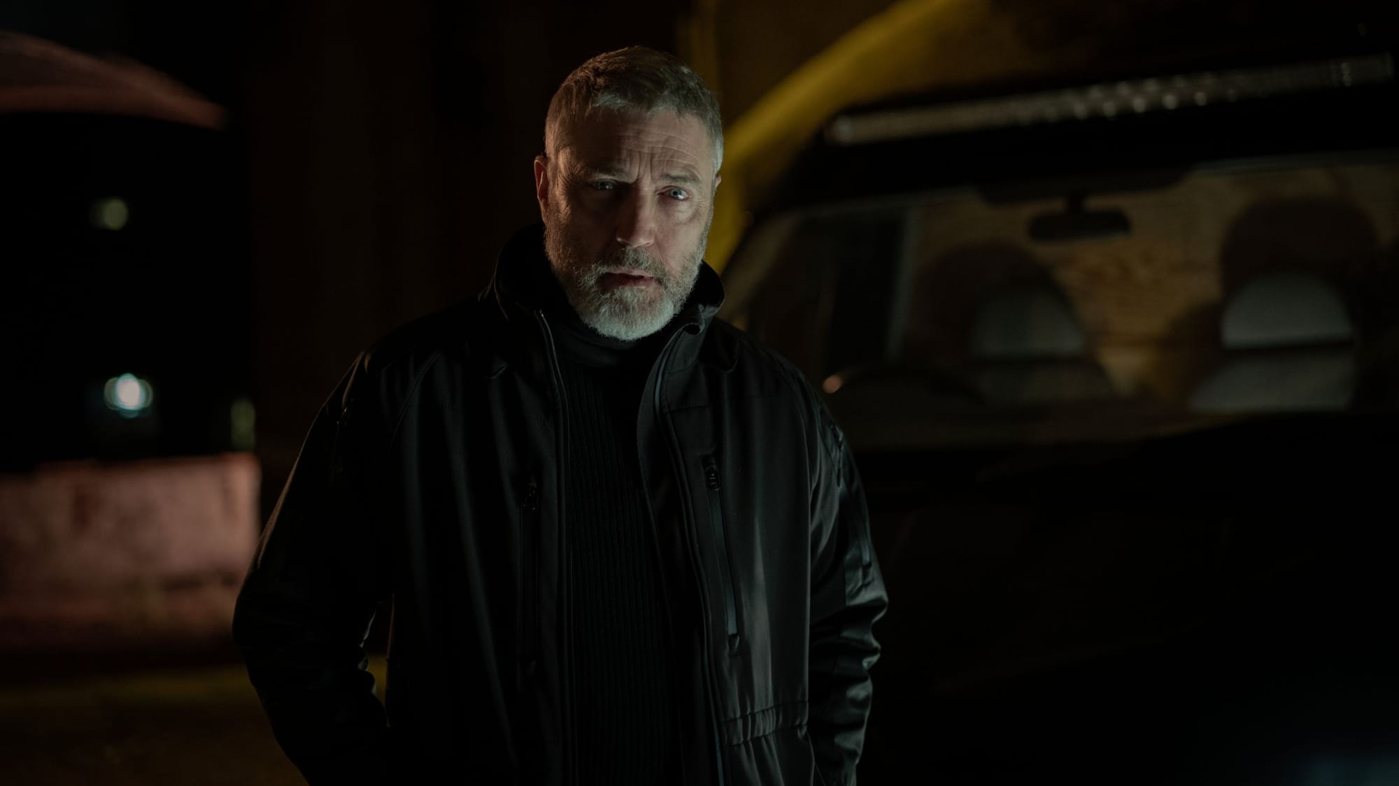 Vincent Regan as Dennis McCabe in Luther: The Fallen Sun.