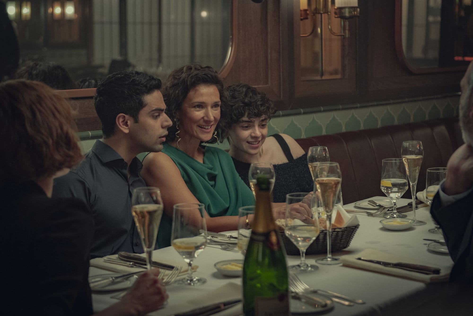 Rish Shah, Indira Varma, and Sonera Angel as Jay, Ingrid, and Sally in 'Obsession'