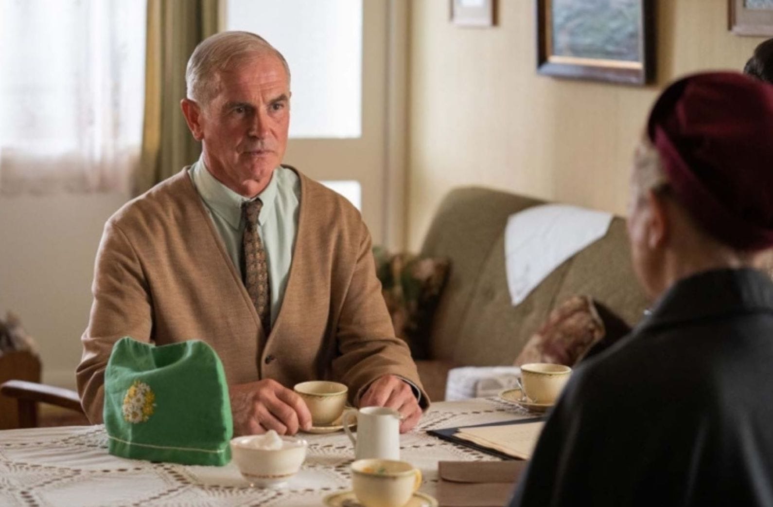 Jimmy O’Dwyer (Sean Campion) and Nurse Trixie (Helen George).