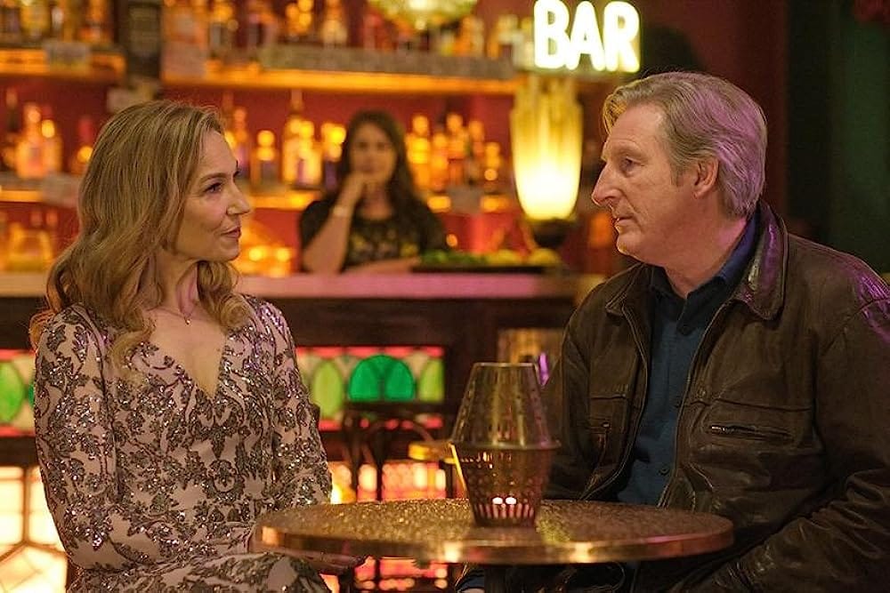 Joanna Riding as Eve Marbury,&nbsp;Julie Graham as Annie Marling, and Adrian Dunbar as Alex Ridley in 'Ridley'