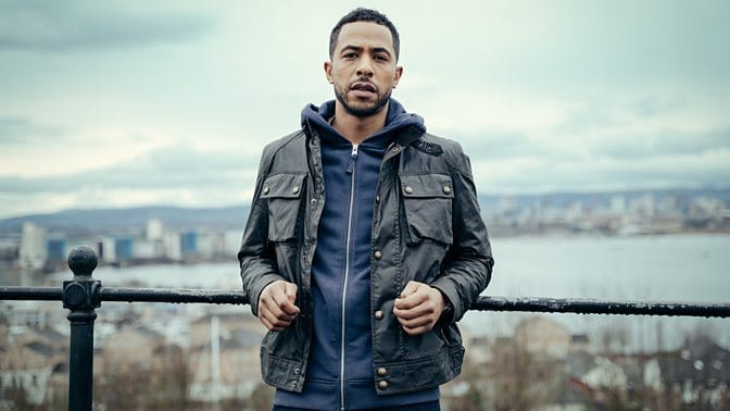 Ukweli Roach stars as DI Jack Caffery in WOLF.