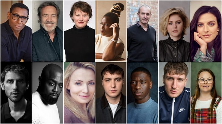 David Harewood, Robert Lindsay, Monica Dolan, Sharlene Whyte, Stephen Dillane, Ria Zmitrowicz, Aisling Loftus; Robert Emms, Michael Balogun, Christine Bottomley, Oliver Huntingdon, Jorden Myrie, Conor Deane, and Bethany Asher are the main cast of Sherwood Season 2