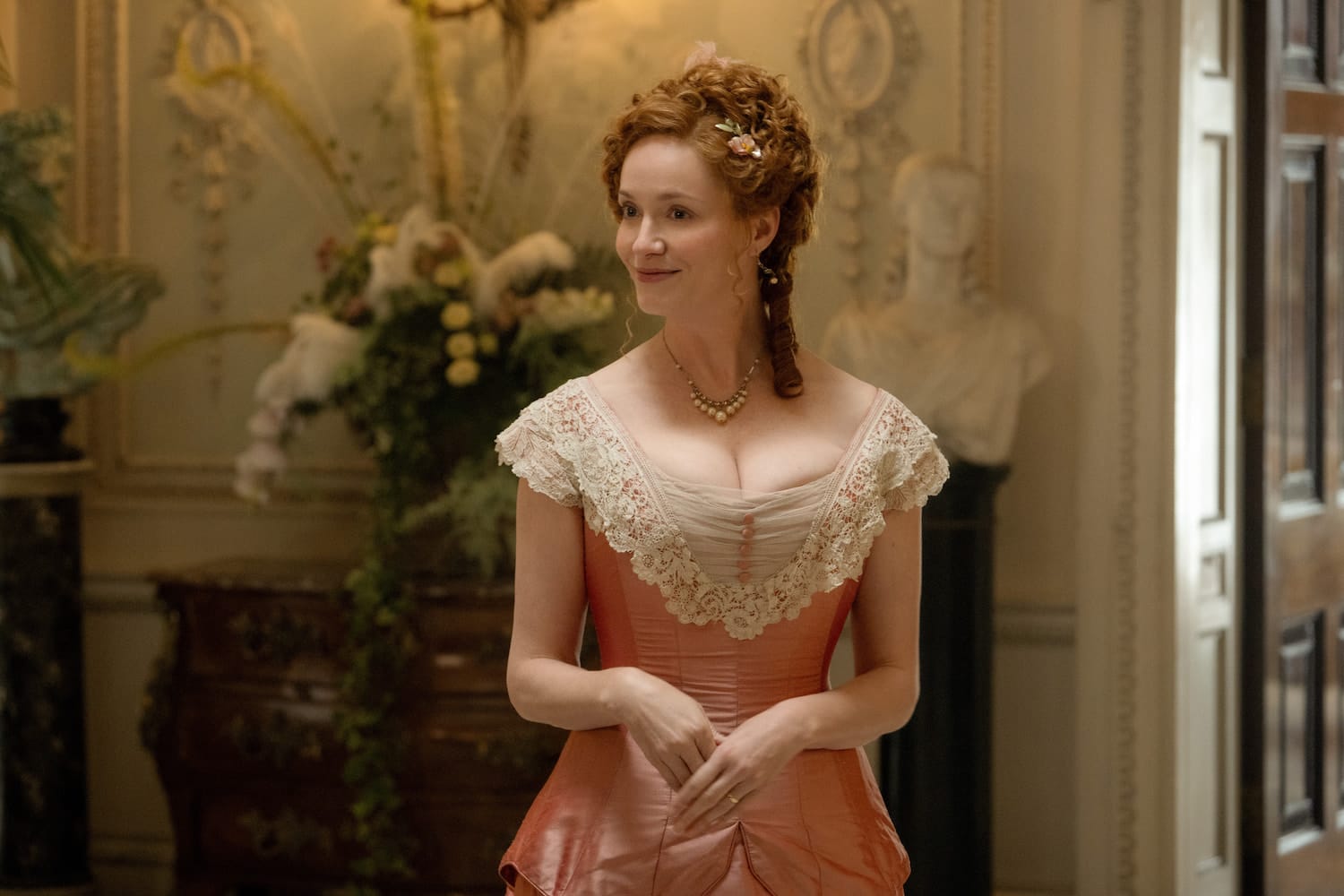 Christina Hendricks in "The Buccaneers"