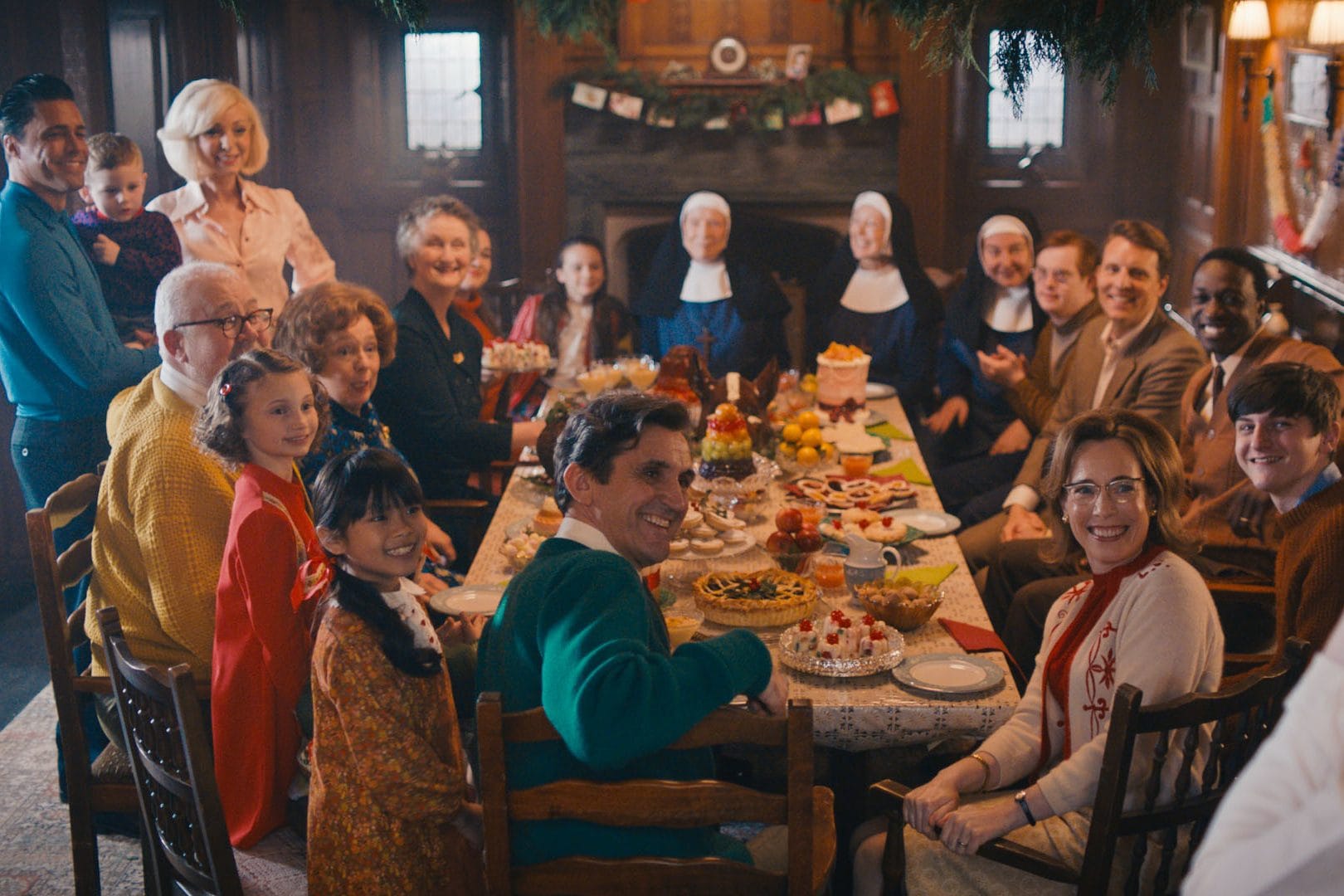 The full cast of the Call The Midwife Holiday Special 2023