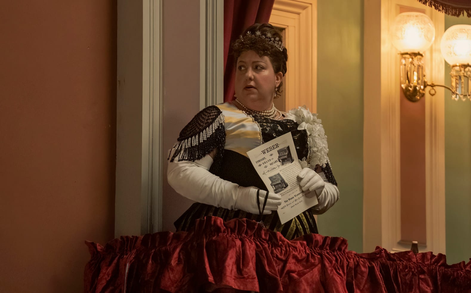 Ashlie Atkinson as Mrs. Fish in 'The Gilded Age' Season 2 finale