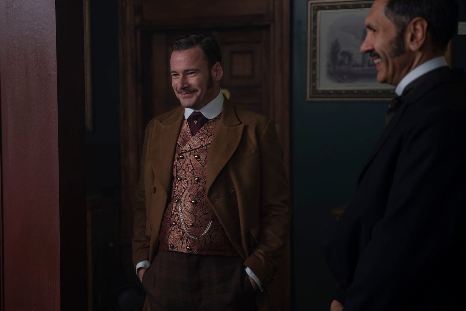 Felix Scott in "Miss Scarlet and the Duke" Season 4