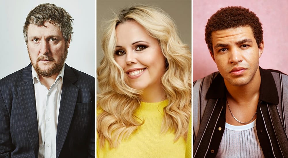 Funny Woman Season 2 new cast members Tim Key, Roisin Conaty, and Marcus Rutherford