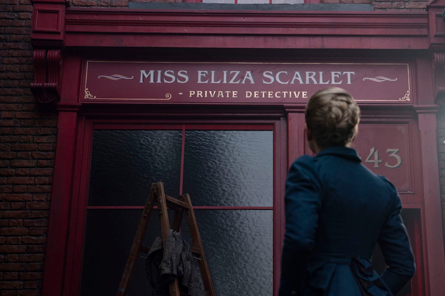 Kate Phillips in "Miss Scarlet & the Duke' Season 4