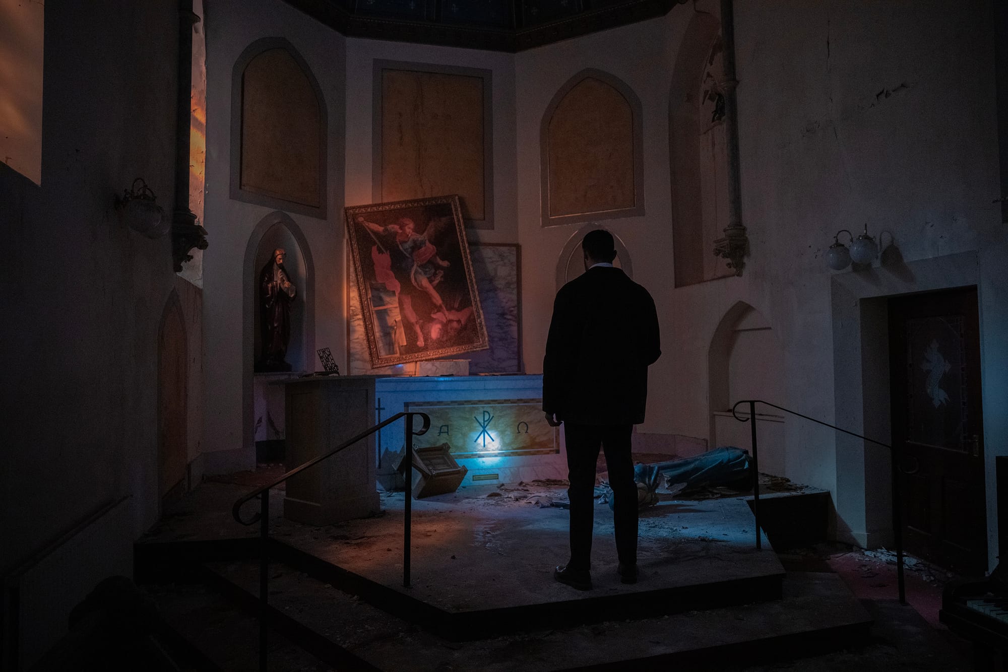 Daryl McCormack as Colman in The Woman in the Wall