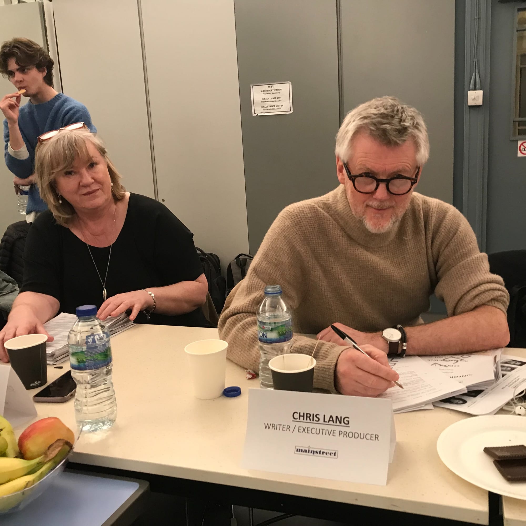 Chris Lang the series creator behind Unforgotten