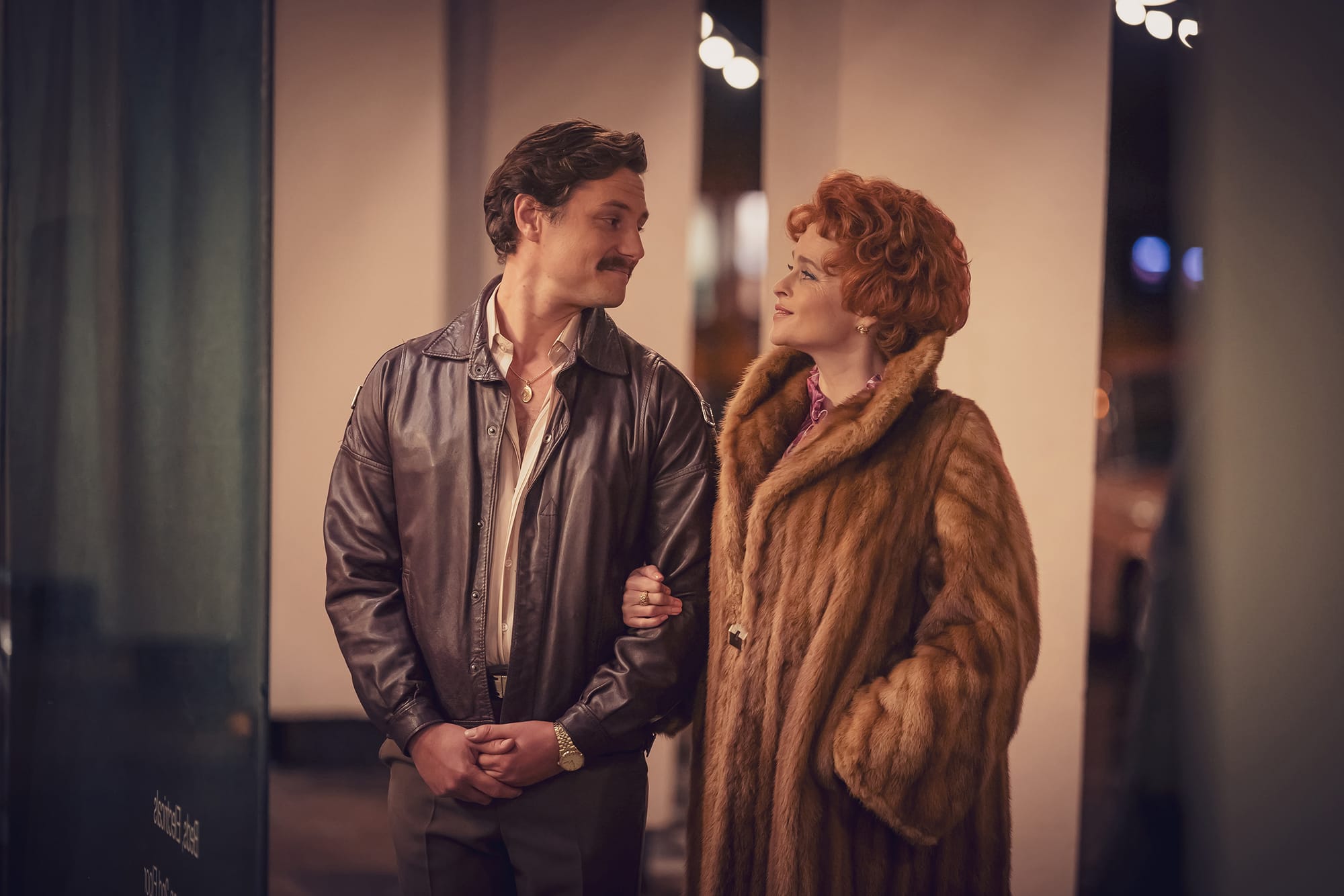 Helena Bonham Carter as Noele and Augustus Prew as Tony Adams in 'Nolly'
