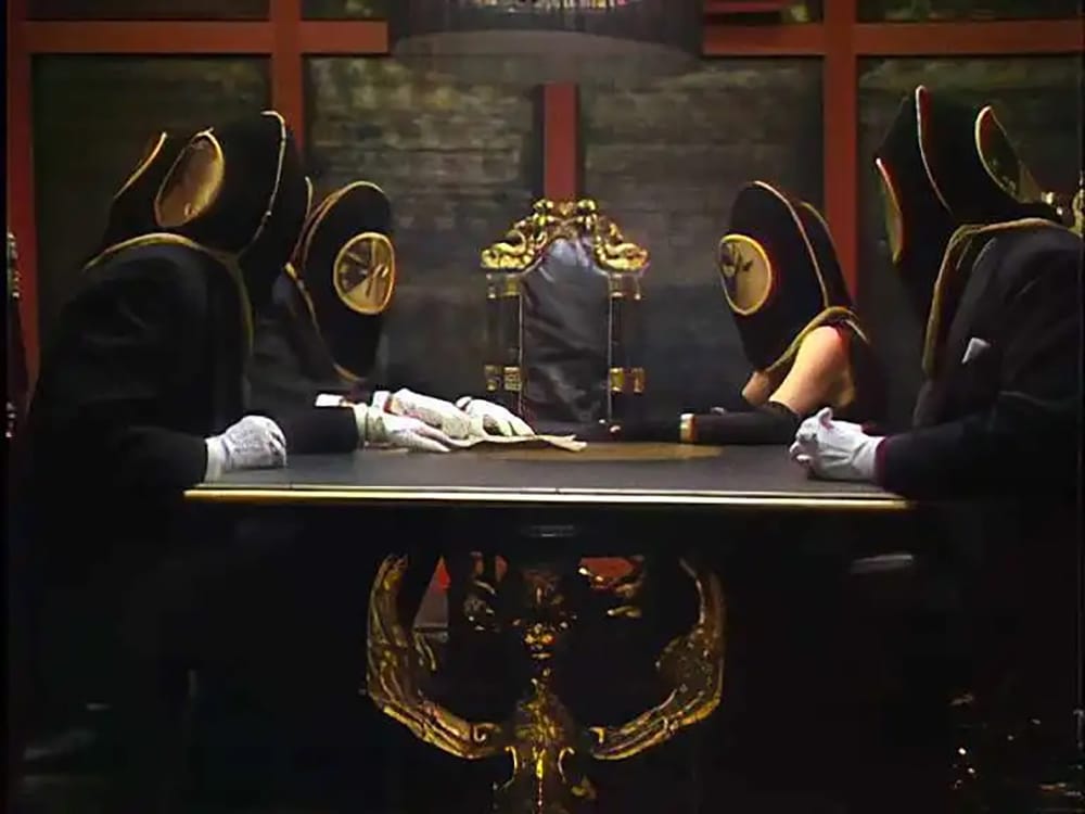 The Seven Dial Masked Men from The Seven Dials Mystery