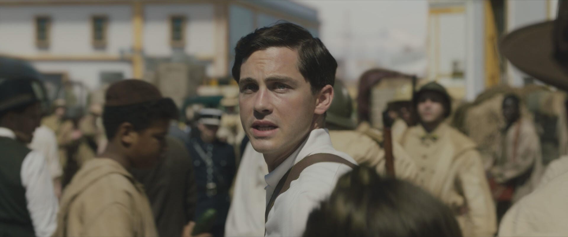 Addy (Logan Lerman) in We Were the Lucky Ones