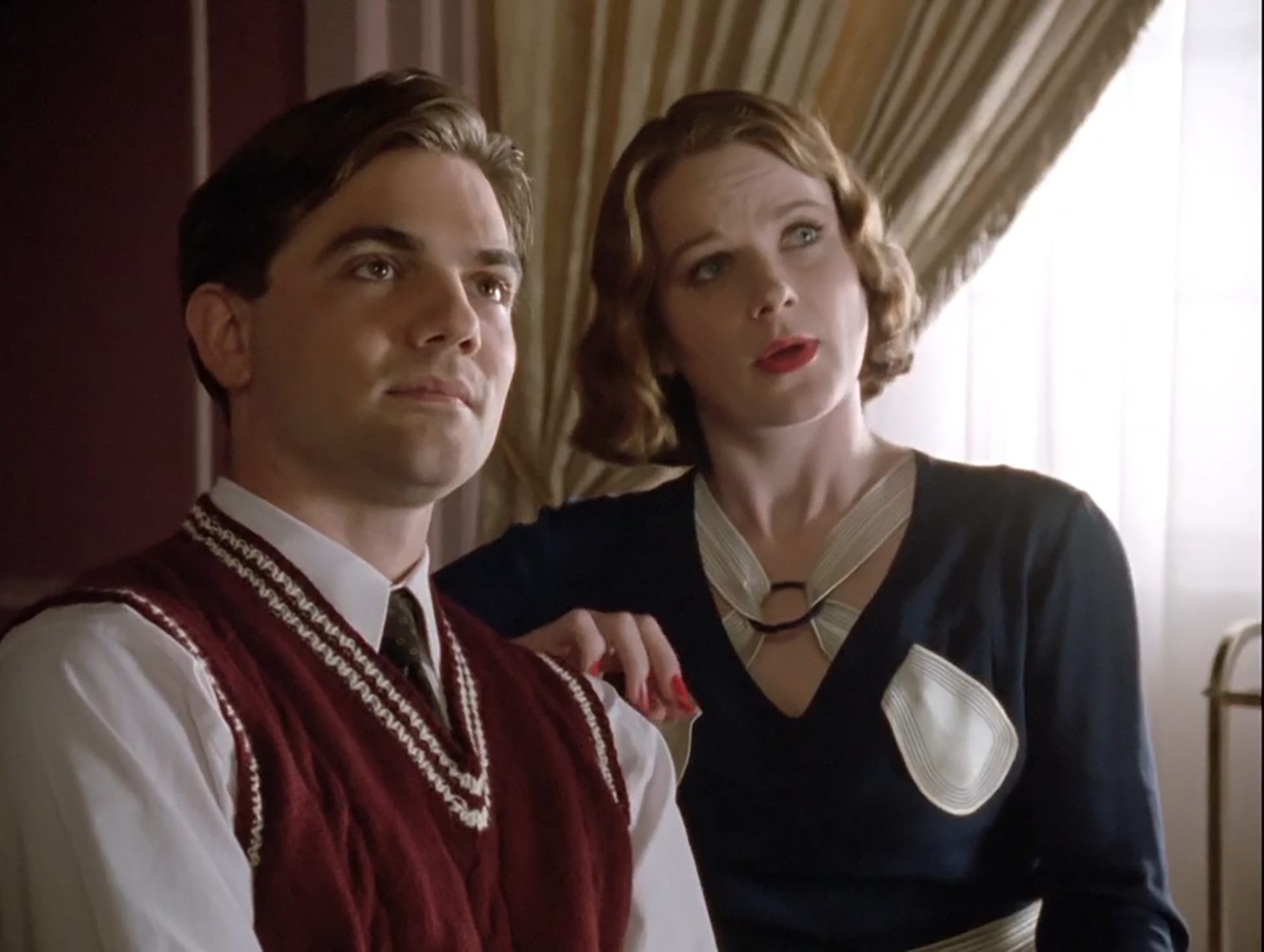 Samantha Bond as Stella Robinson in Agatha Christie's Poirot Season 2 Episode 8