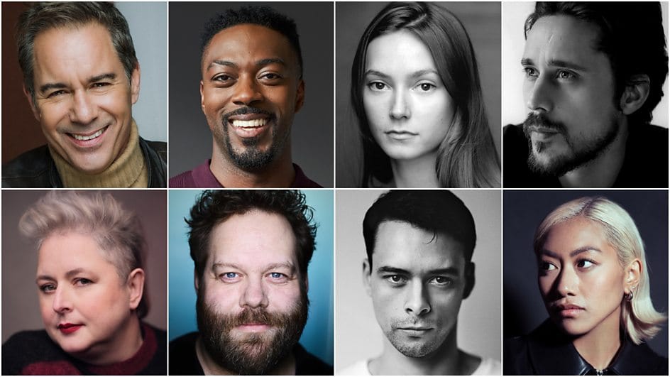Eric McCormack, David Ajala, Lydia Wilson, Peter Gadiot, Siobhán McSweeney, Ólafur Darri Ólafsson, Adam Long, and Jan Le
