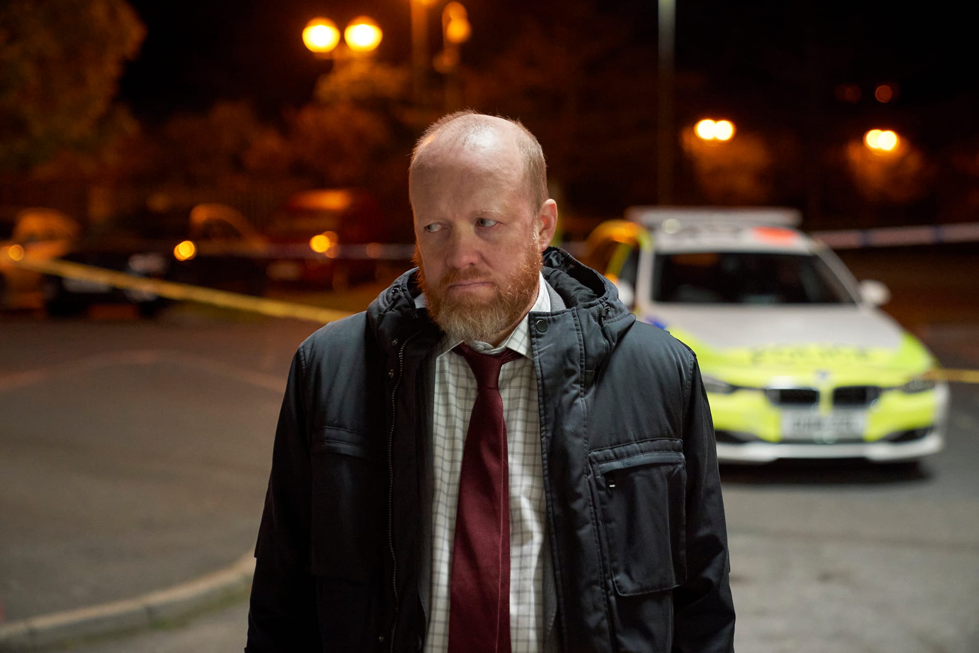 Steve Oram as DS Clive Bottomley in 'D.I Ray' Season 2