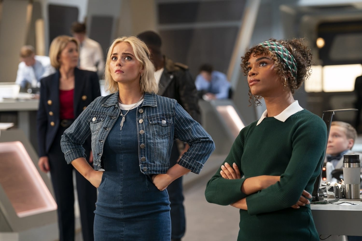 Millie Gibson and Yasmin Finney in "The Legend of Ruby Sunday"