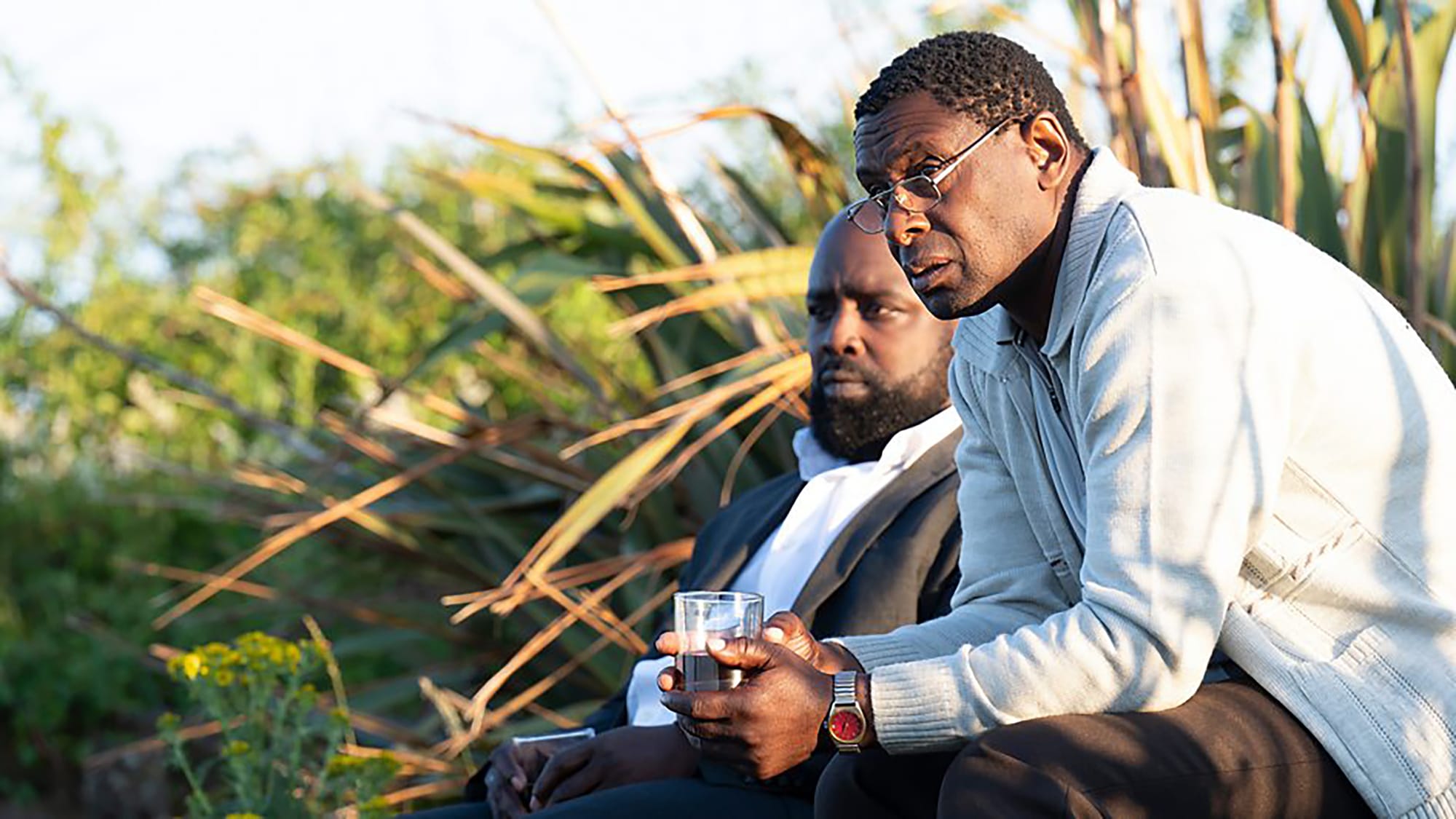 Michael Balogun as Harry Summers and David Harewood as Denis Bottomley in 'Sherwood' Season 2