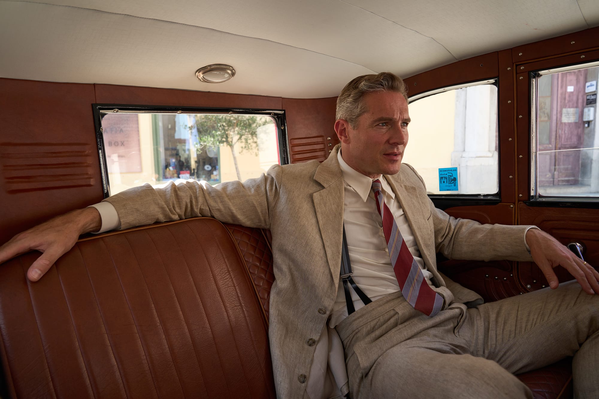 Mark Umbers as Cecil Ainsworth in 'Hotel Portofino' Season 3