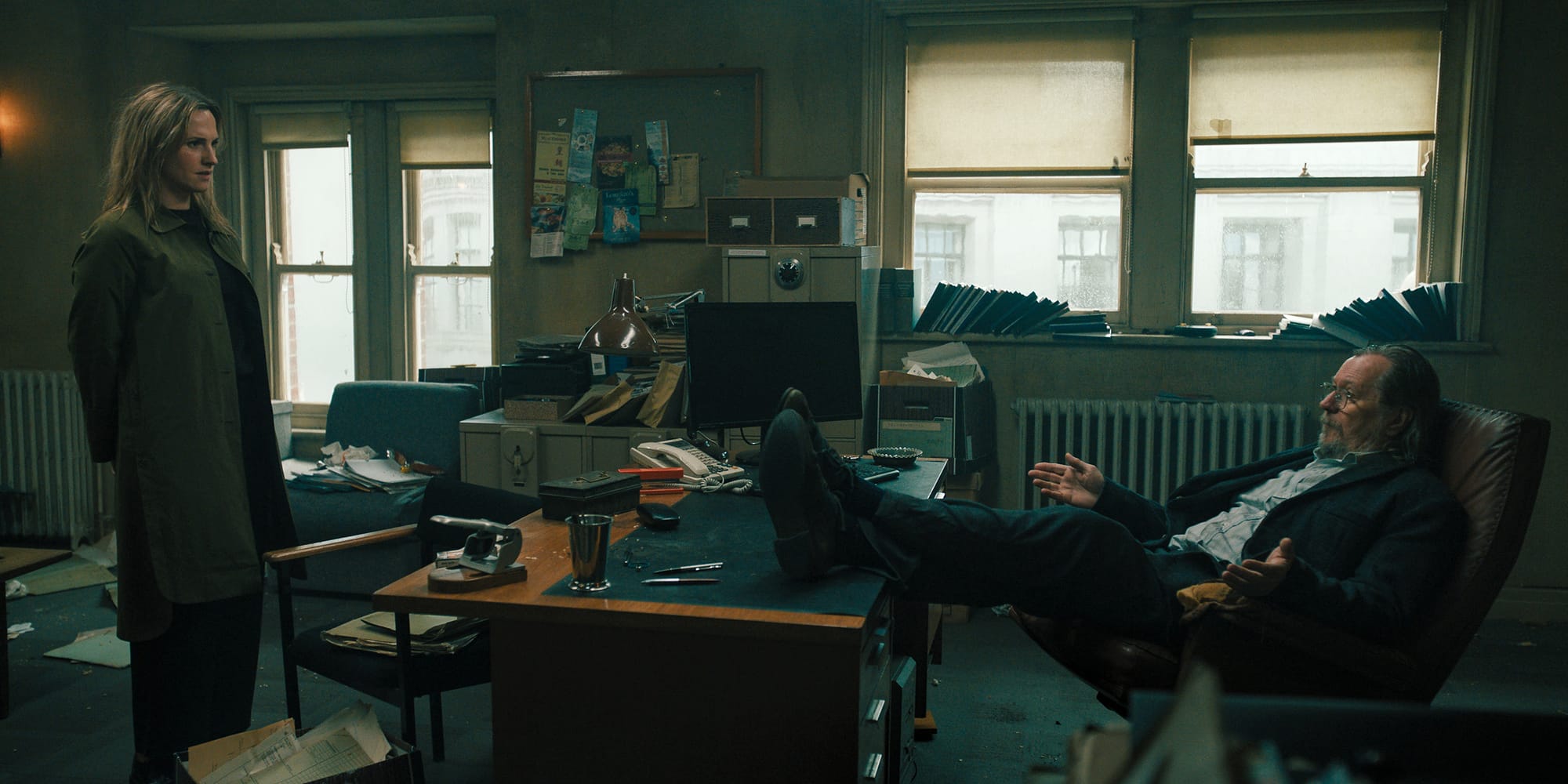 Ruth Bradley and Gary Oldman in 'Slow Horses' Season 4