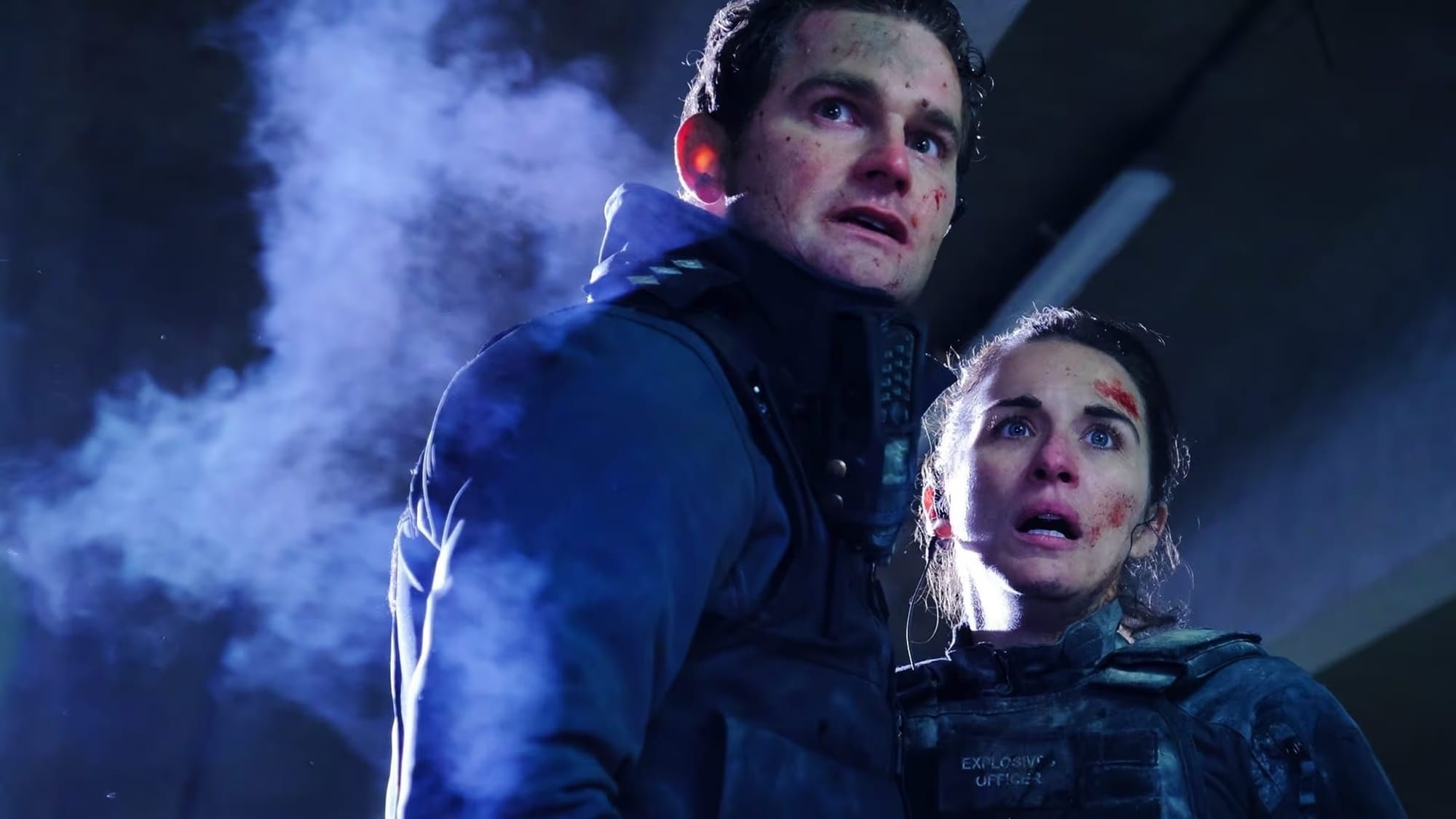 Mark Stanley as Thom and Vicky McClure as Lana, back on the bomb squad together in 'Trigger Point' Season 2