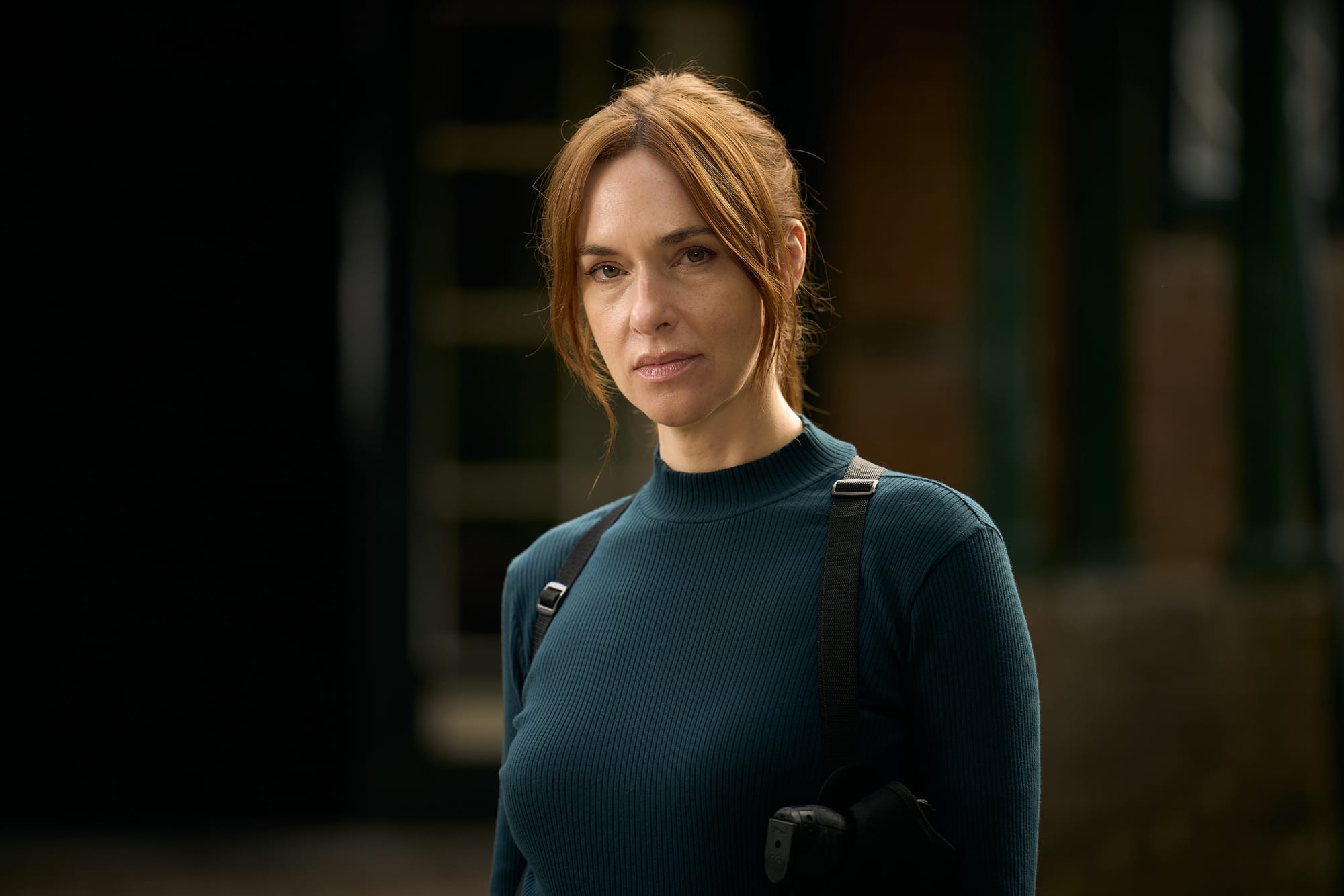 Kim Riedle as Van der Valk's ex, Kalie, in 'Van der Valk' Season 4