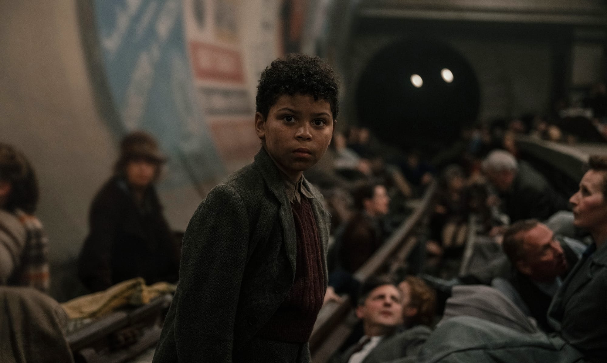 Elliott Heffernan as George in 'Blitz'