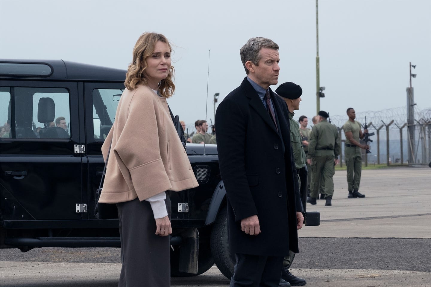DCI Paul Haynes (Max Beesley) and Susannah Zellaby (Keeley Hawes).