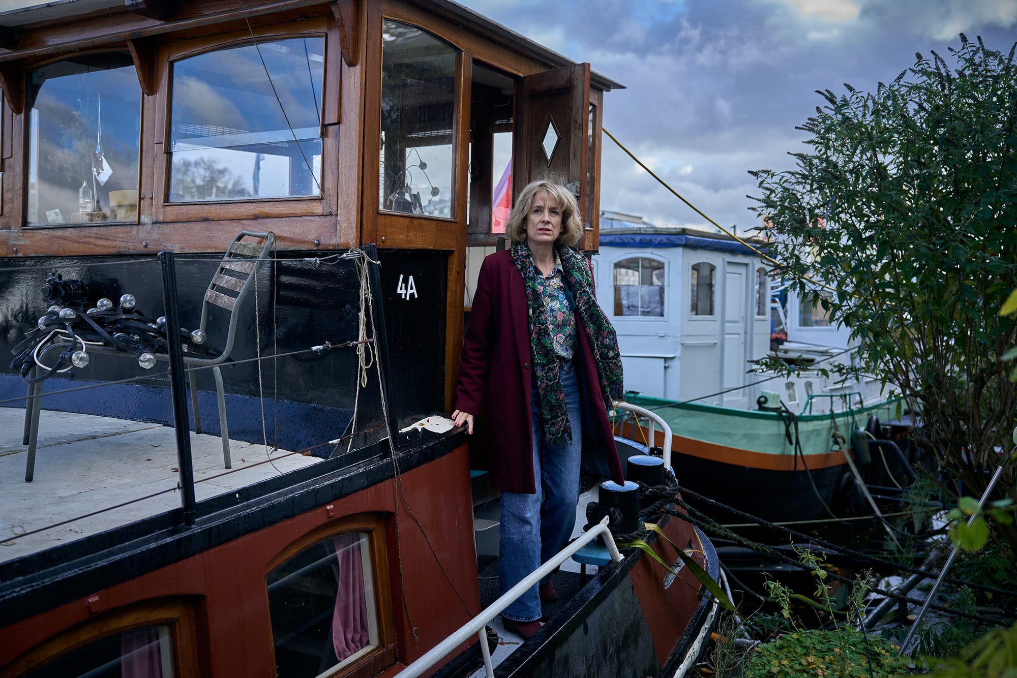 Raquel Cassidy as Anki Bergen in 'Van der Valk' Season 4