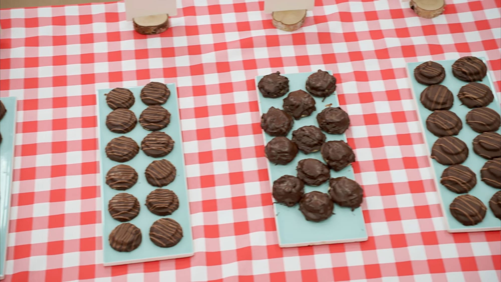 Mint Cream Biscuits from 'The Great British Baking Show' Season 15's Biscuit Week Technical Challenge&nbsp;